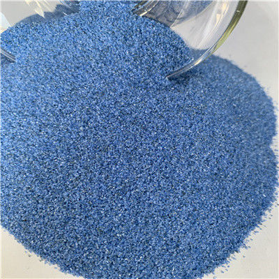 Lapping Angular Aluminum Oxide Granules High Temperature Treatment With Cobaltous Oxide