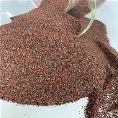 1050 Degree Medium Temperature Treatment Red Color Brown Fused Aluminum Oxide 95% for Ceramic Abrasives