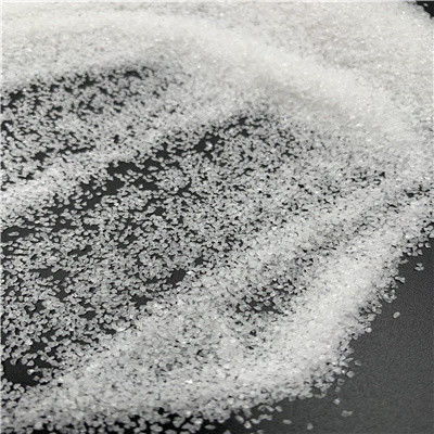 Tilting Furnace Barmac Crushed White Fused Aluminum Oxide WFA for Brake Lining Industry