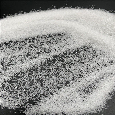 Tilting Furnace Barmac Crushed White Fused Aluminum Oxide WFA for Brake Lining Industry