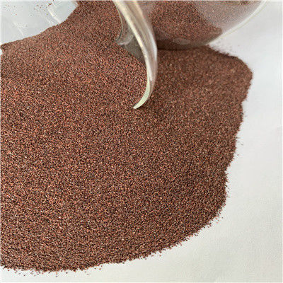 1050 Degree Medium Temperature Treatment Red Color Brown Fused Aluminum Oxide 95% for Ceramic Abrasives