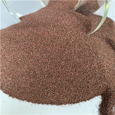 1250 Degree High Temperature Treatment Red Color Brown Fused Aluminum Oxide 95% for Vitrified Bonded Abrasives