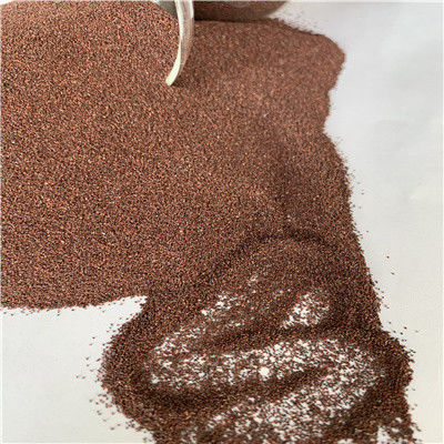1250 Degree High Temperature Treatment Red Color Brown Fused Aluminum Oxide 95% for Vitrified Bonded Abrasives