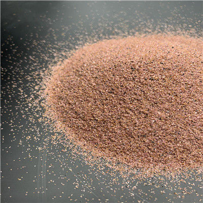 High Purity Garnet Sandblasting Sand / 80 Grit 100 Grit Garnet Sand