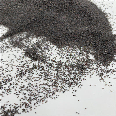 F24 Barmac Crushed Round Grain Brown Corundum , Grinding Wheel Aluminium Oxide