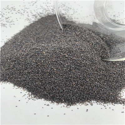 F24 Barmac Crushed Round Grain Brown Corundum , Grinding Wheel Aluminium Oxide