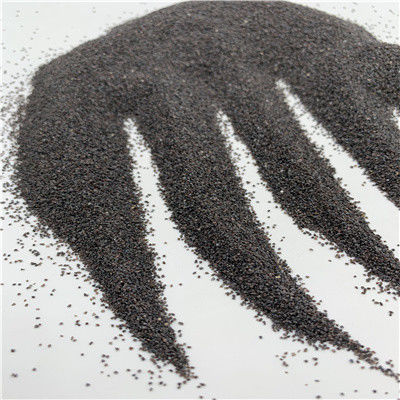 F30 Barmac Crushed Round Grains Brown Corundum For Cutting Wheels / Sandpaper