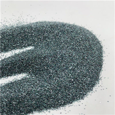9.4 Mohs Green Silicon Carbide 600 Grit 220 Grit Blocky / Sharp Shape