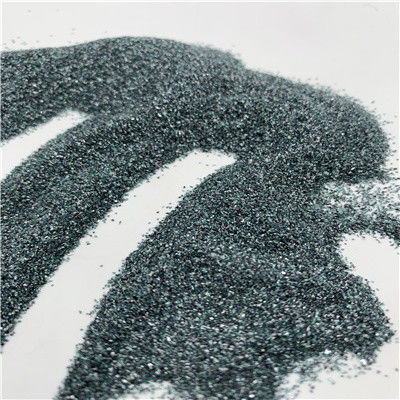 9.4 Mohs Green Silicon Carbide 600 Grit 220 Grit Blocky / Sharp Shape